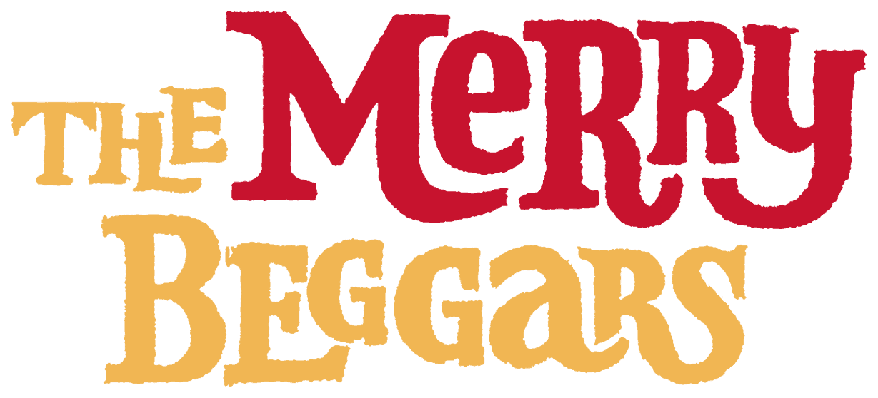 The Merry Beggars Wordmark Color